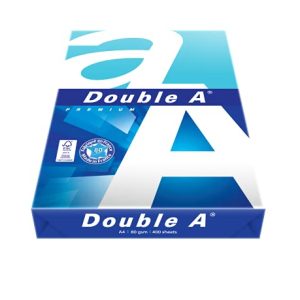 Double A, A4 Ream Paper, A4 80 gsm, 1 Ream, 400 Sheets, White